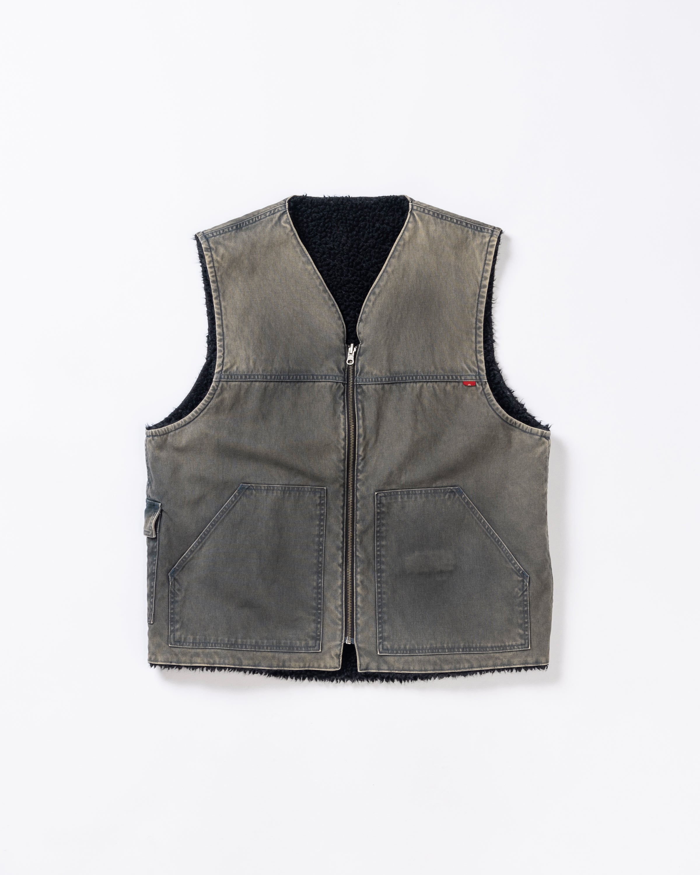 AN385 REVERSIBLE DUCK VEST BLACK – ANACHRONORM