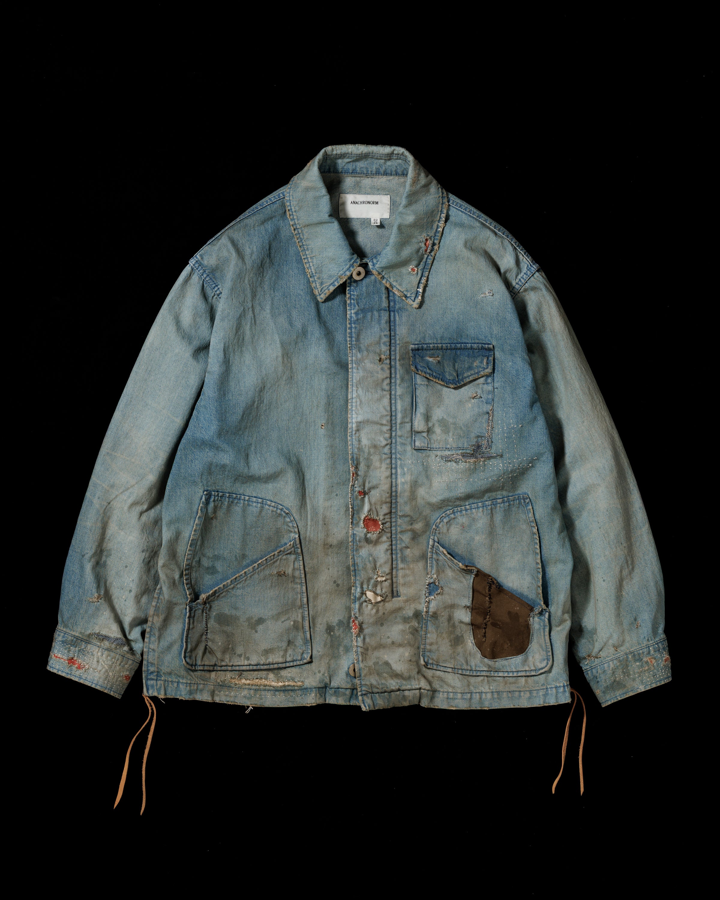 Remake Denim Work Jacket Indigo | ANACHRONORM