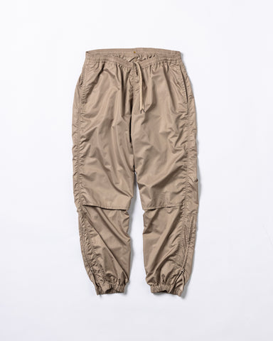 AN280 POLY VENTILATED TRACK PANTS BEIGE