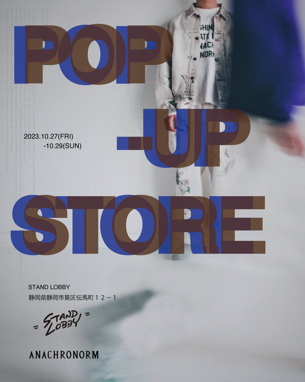 【POP UP EVENT】10/27(Fri)〜10/29(Sun)