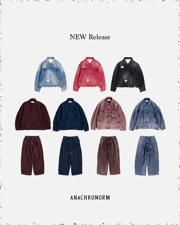 2026 1st  3rd Delivery - REMAKED TIMEWORN WORK JACKET,LINEN UTILITY JACKET,LINEN WIDE EASY PANTS,FRONT TUCK DENIM JACKET,REMAKED 5P DENIM PANTS.