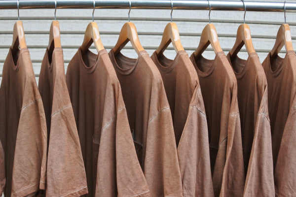NEW RELEASE / 別注 柿渋染 STANDARD CREW NECK S/S T-S