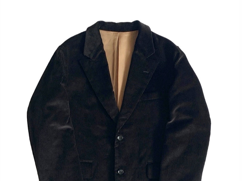 NEW RELEASE / 別注AN076-CORD CORDUROY JACKET BLACK