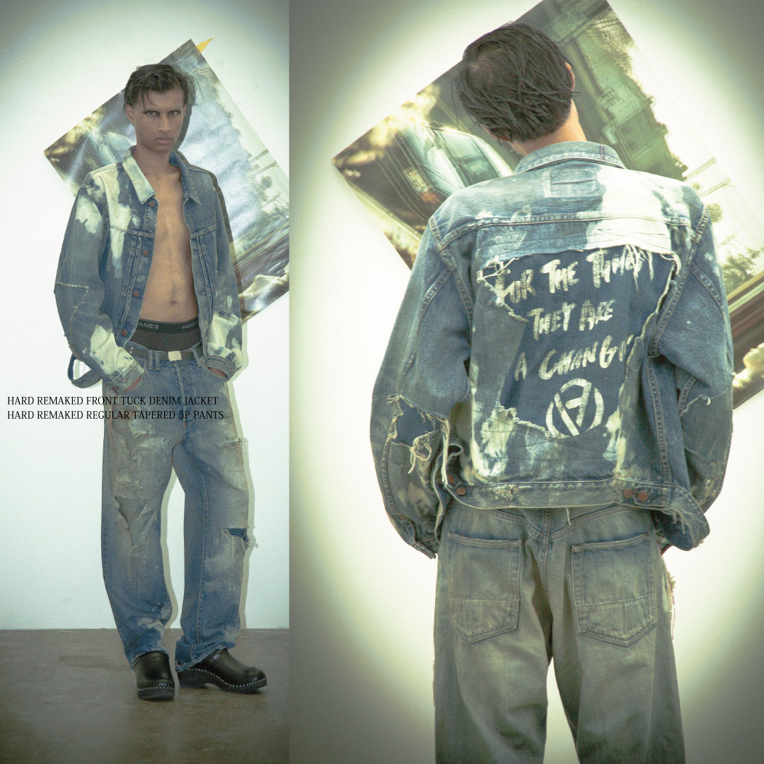 Ripped Double Knee Pants :FIFTH ANACHRONORM – FIFTH GENERAL