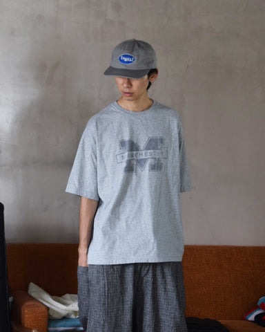 AN368 MANCHESTER PRINTED S/S T-S ASH GRAY