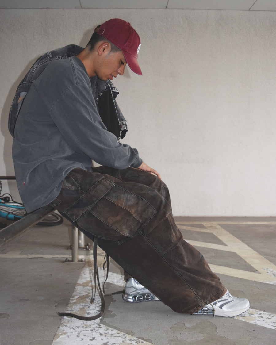 オリジナルリアルツリーを硫化染めしたM-51 タイプフィールドオーバーパンツ