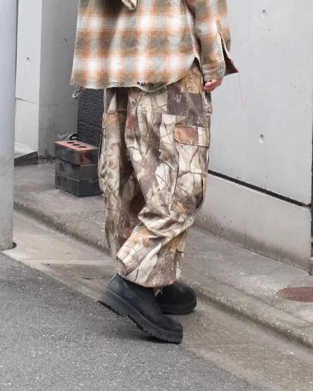 オリジナルリアルツリー生地を使用したM-51 タイプフィールドオーバーパンツ