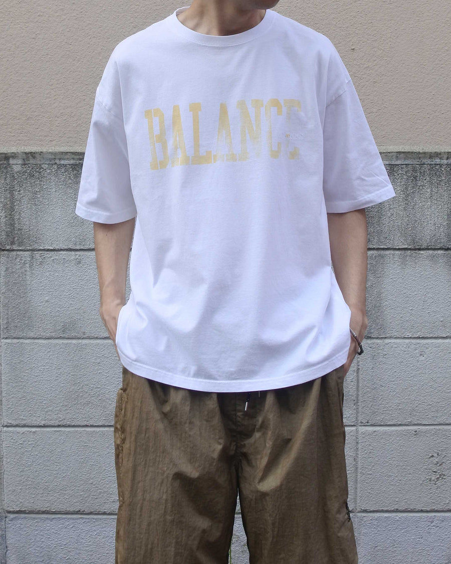 AN360 BALANCE COLLEGE PRINTED S/S T-S YELLOW PRINT