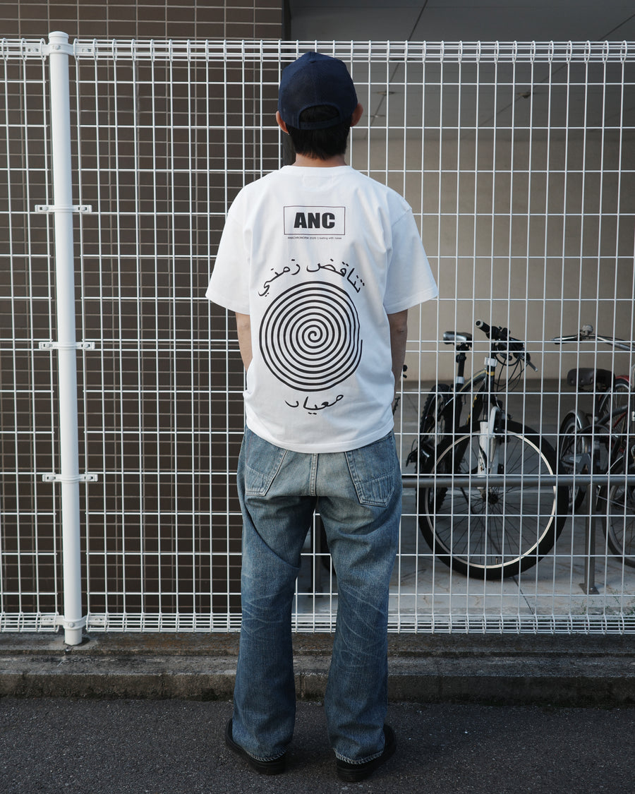 VORTEX PRINTED S/S T-S WHITE – ANACHRONORM