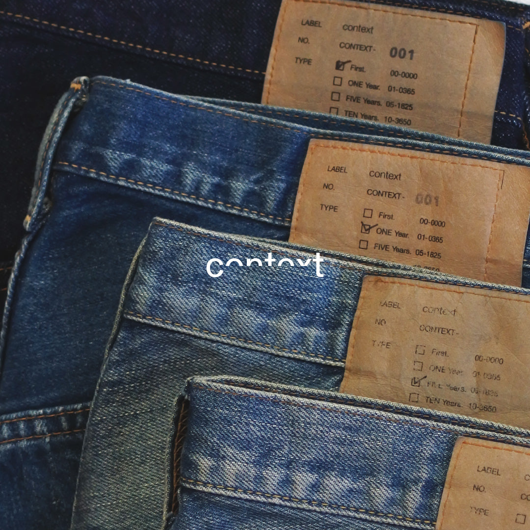ANANCHRONORMのデニムレーベル「CONTEXT」。