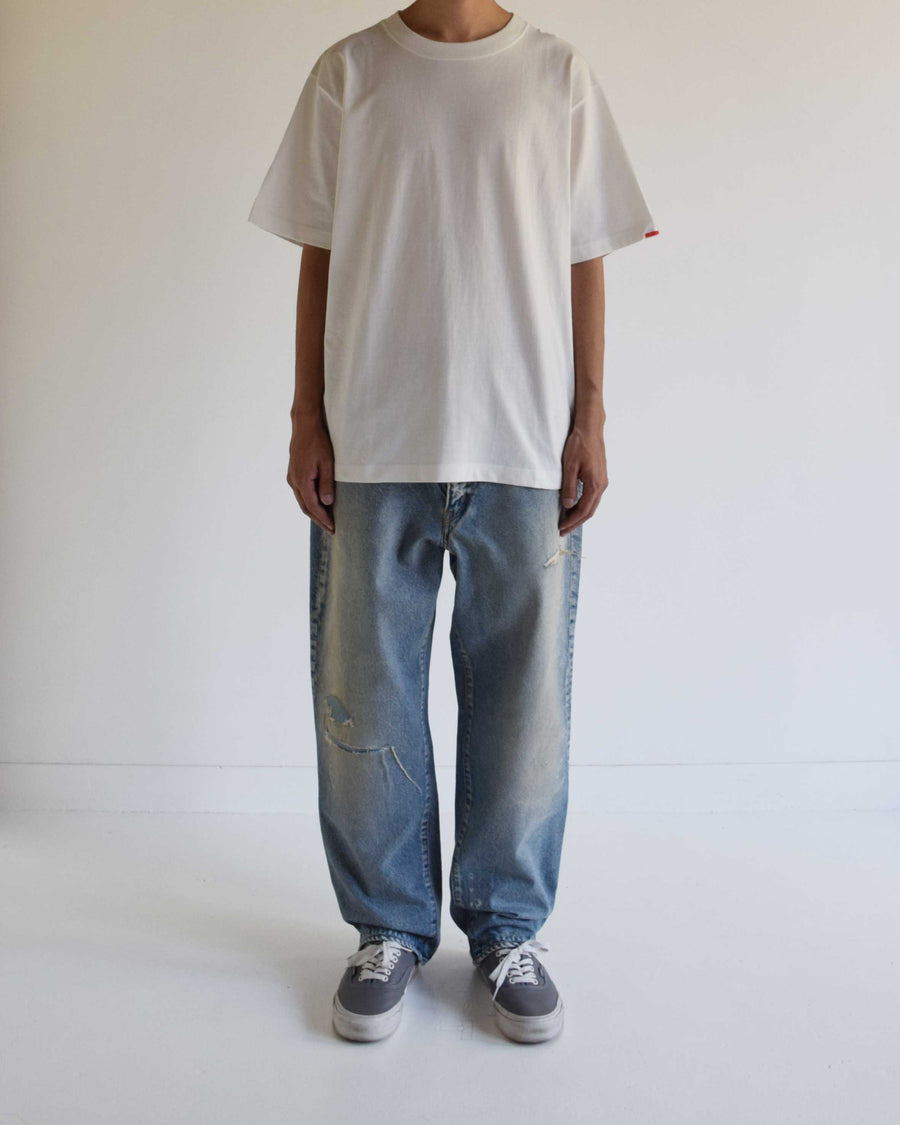 ANSE003 SIDE VENTS S/S T-S WHITE