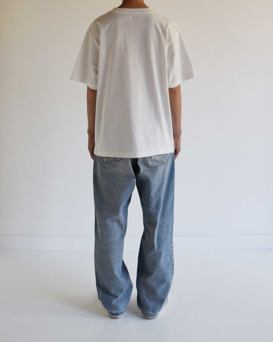 ANSE003 SIDE VENTS S/S T-S WHITE