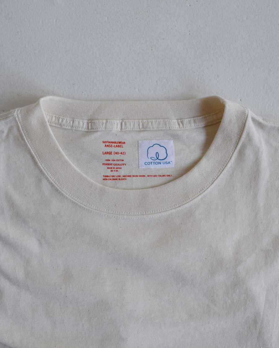 ANSE003 SIDE VENTS S/S T-S NATURAL