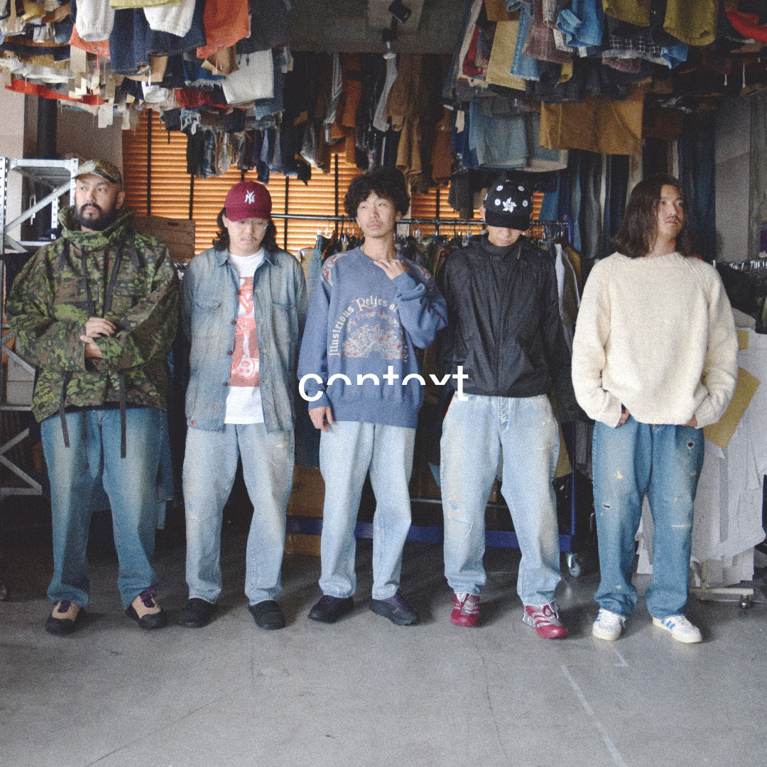 ANANCHRONORMのデニムレーベル「CONTEXT」。