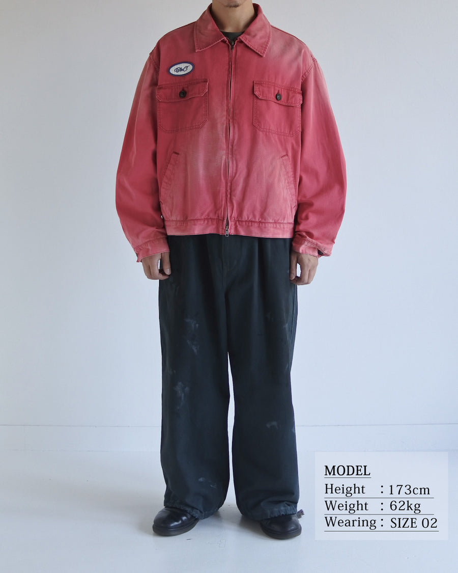 TIMEWORN WORK JACKET RED