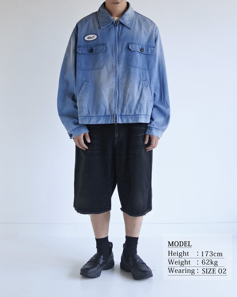 TIMEWORN WORK JACKET BLUE
