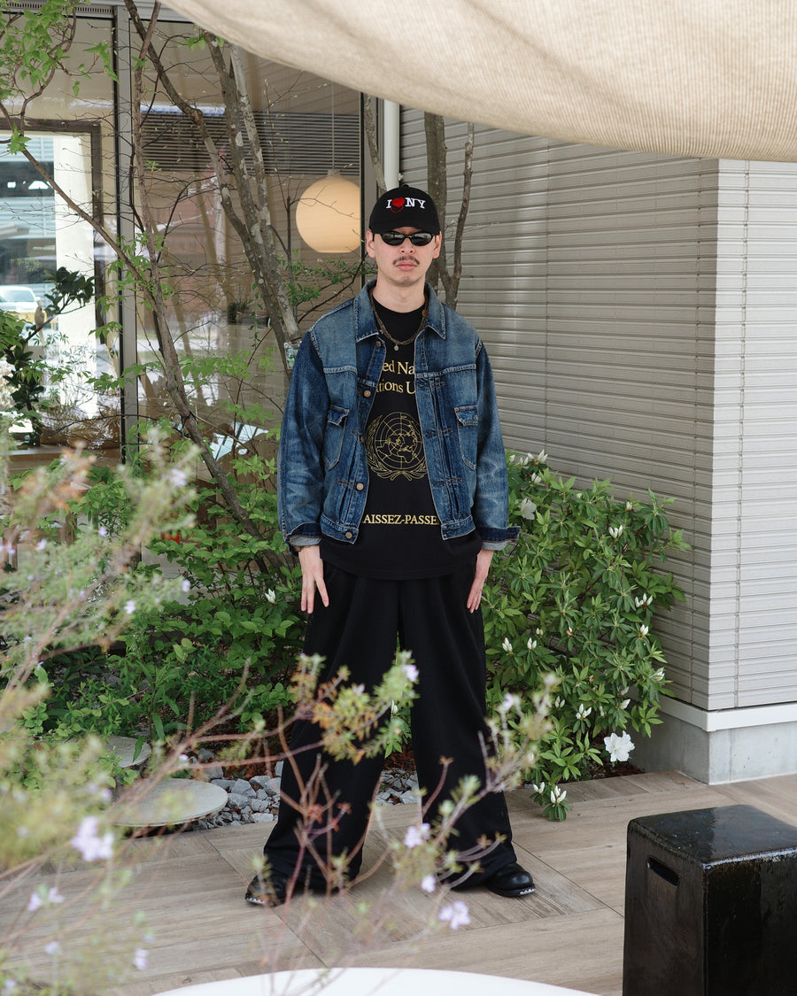 ANACHRONORM エイジング ダブルポケット デニムジャケット インディゴ | 507XX 2ndタイプ 11.5ozデニム エイジング加工 アタリ 日本製