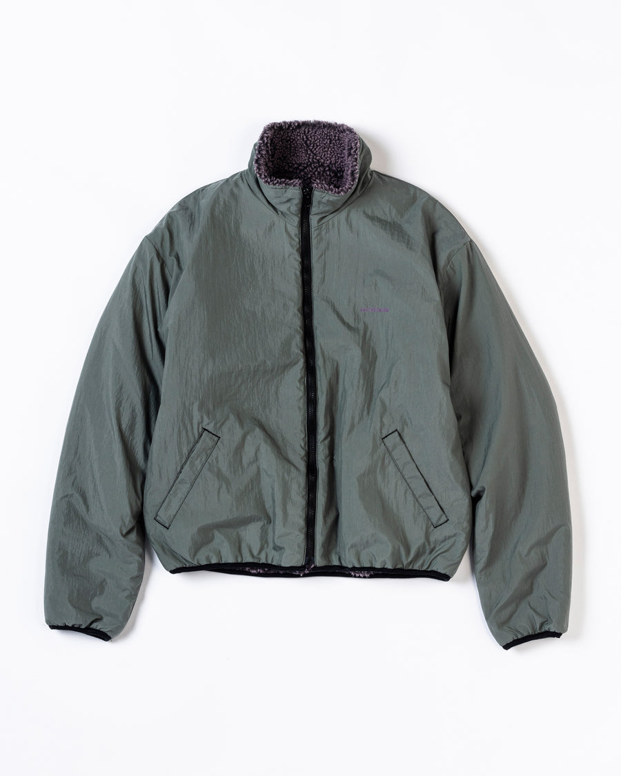 AN326 REVERSIBLE BOA JACKET PURPLE