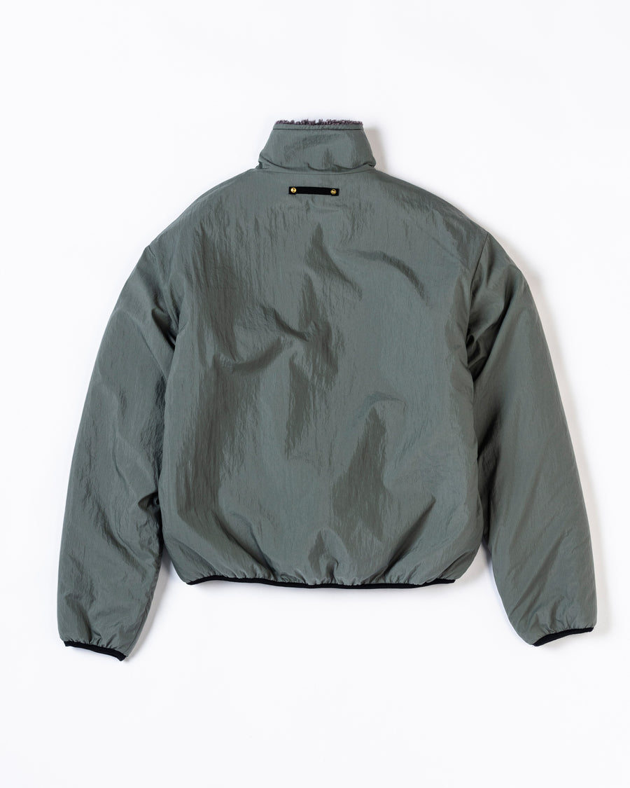 AN326 REVERSIBLE BOA JACKET PURPLE