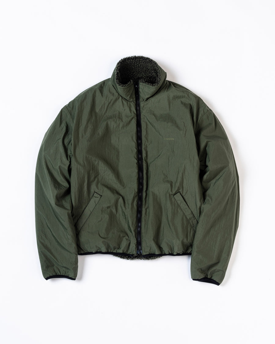 AN326 REVERSIBLE BOA JACKET OLIVE