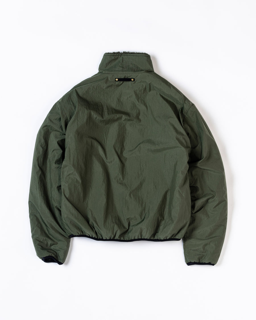 AN326 REVERSIBLE BOA JACKET OLIVE