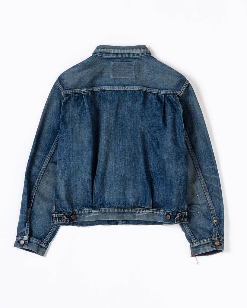 CONTEXT-005 FRONT TUCK DENIM JACKET <  4 colors >