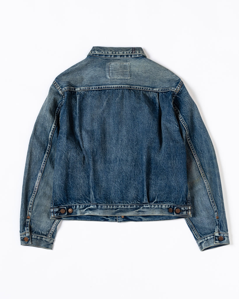 CONTEXT-005 FRONT TUCK DENIM JACKET <  4 colors >