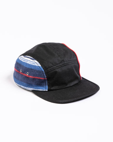 AN318 FLANNEL PANEL JETCAP BLUE