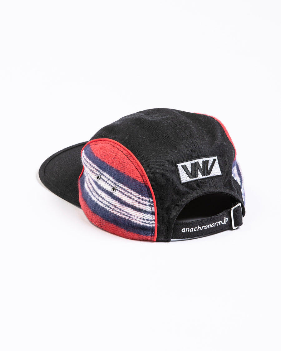 AN318 FLANNEL PANEL JETCAP RED