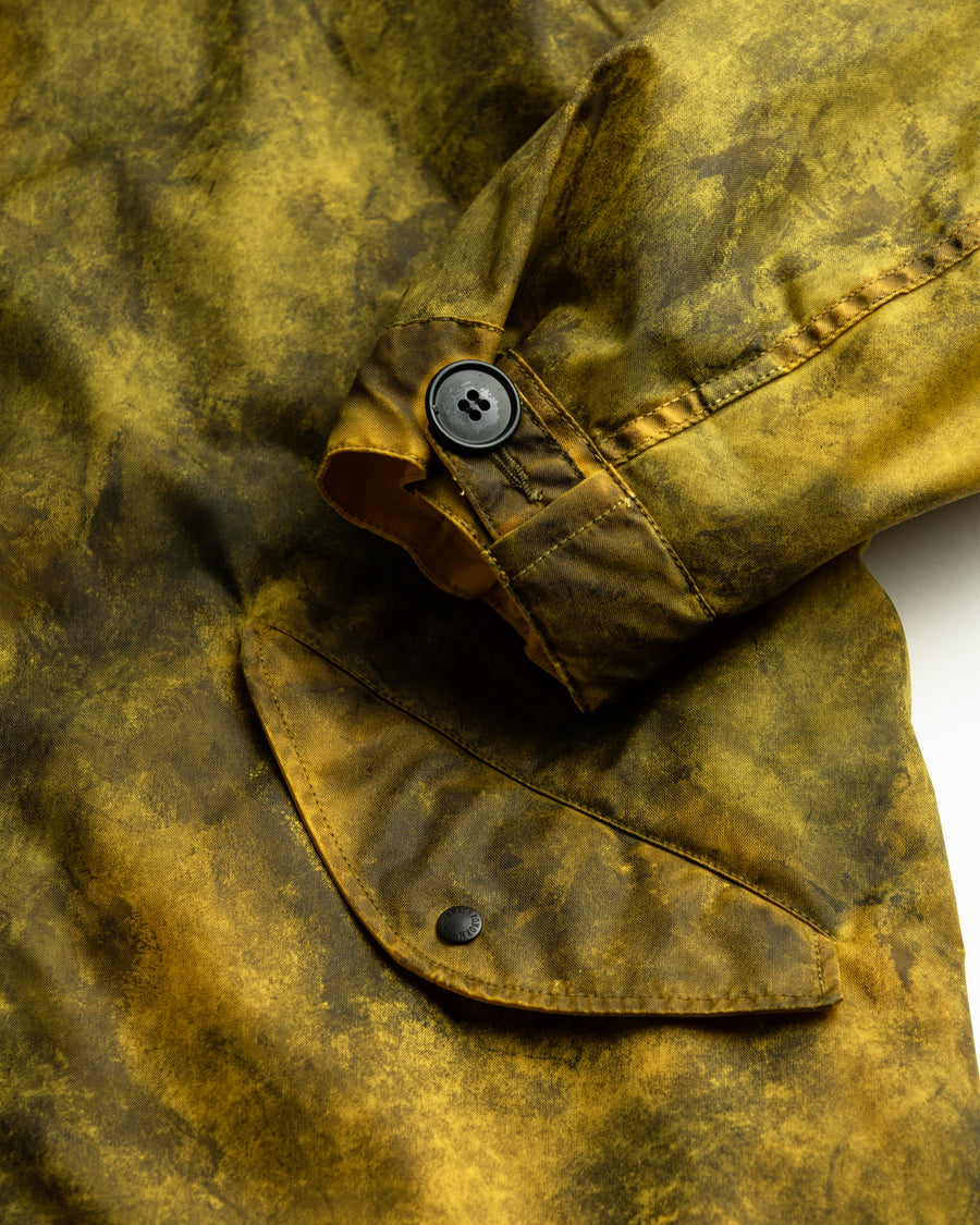AN321 DIRTPAINT NYLON MODS COAT YELLOW