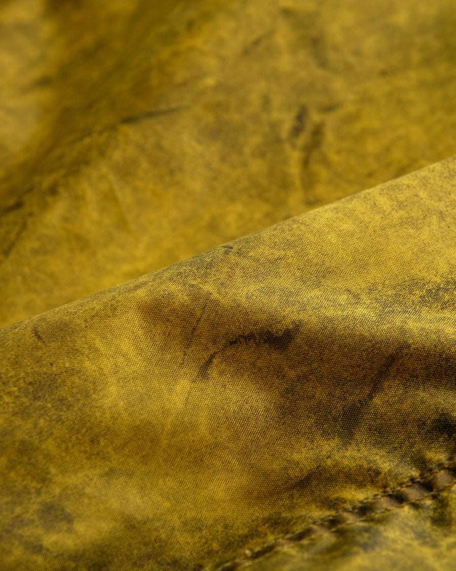 AN321 DIRTPAINT NYLON MODS COAT YELLOW