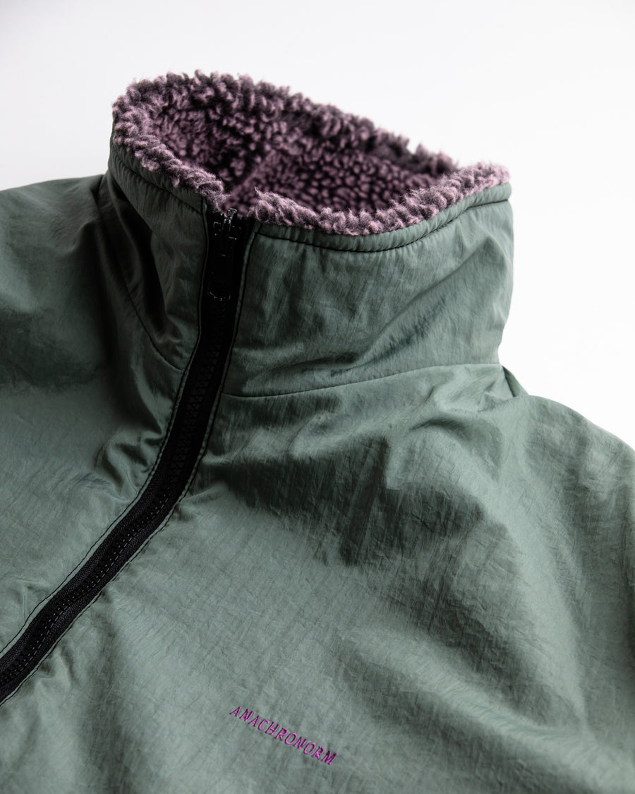 AN326 REVERSIBLE BOA JACKET PURPLE