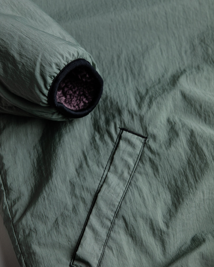 AN326 REVERSIBLE BOA JACKET PURPLE