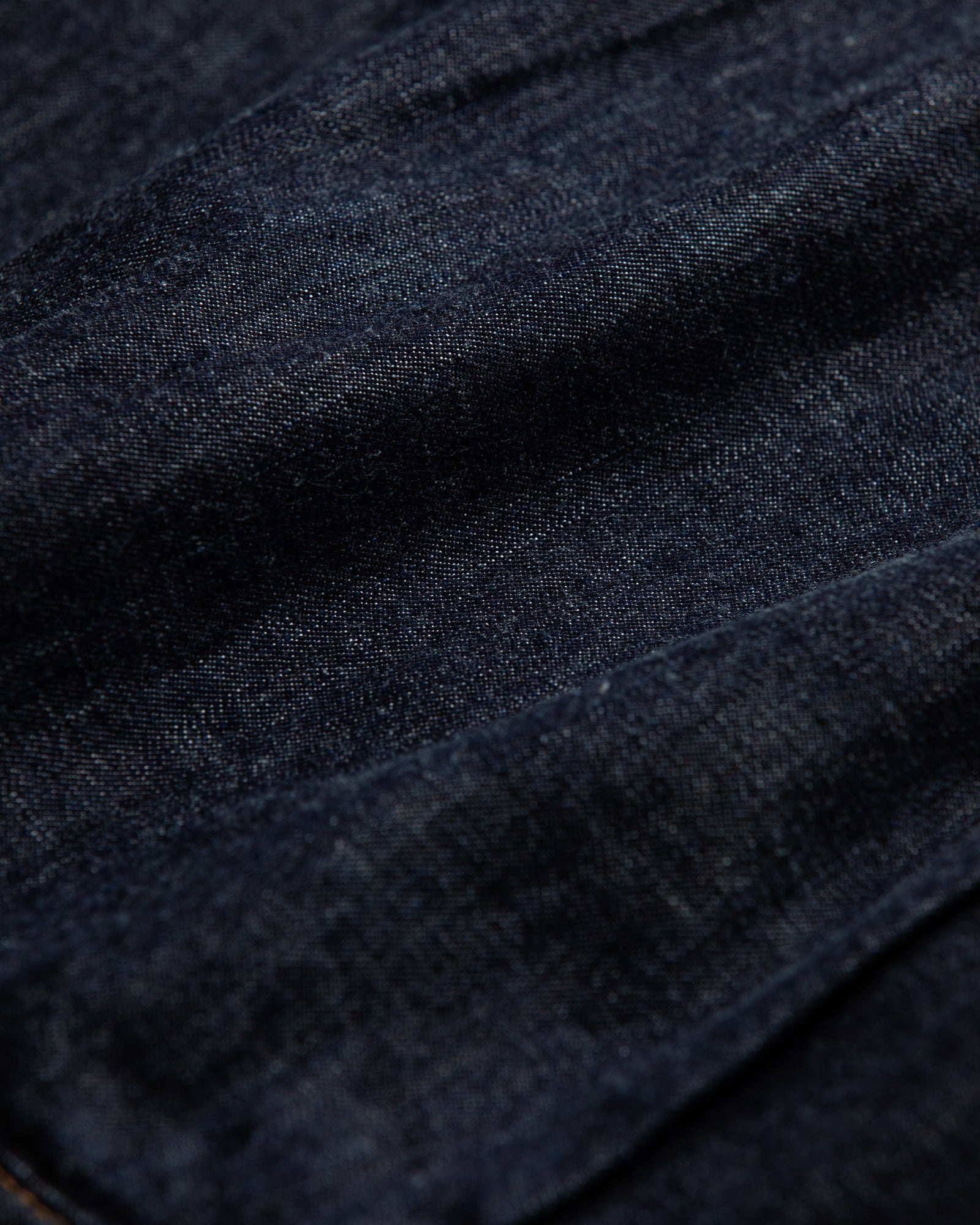 AN332 CHEAK COMBI DENIM JACKET INDIGO(OW) – ANACHRONORM AN332 CHEAK COMBI DENIM JACKET INDIGO(OW) – ANACHRONORM