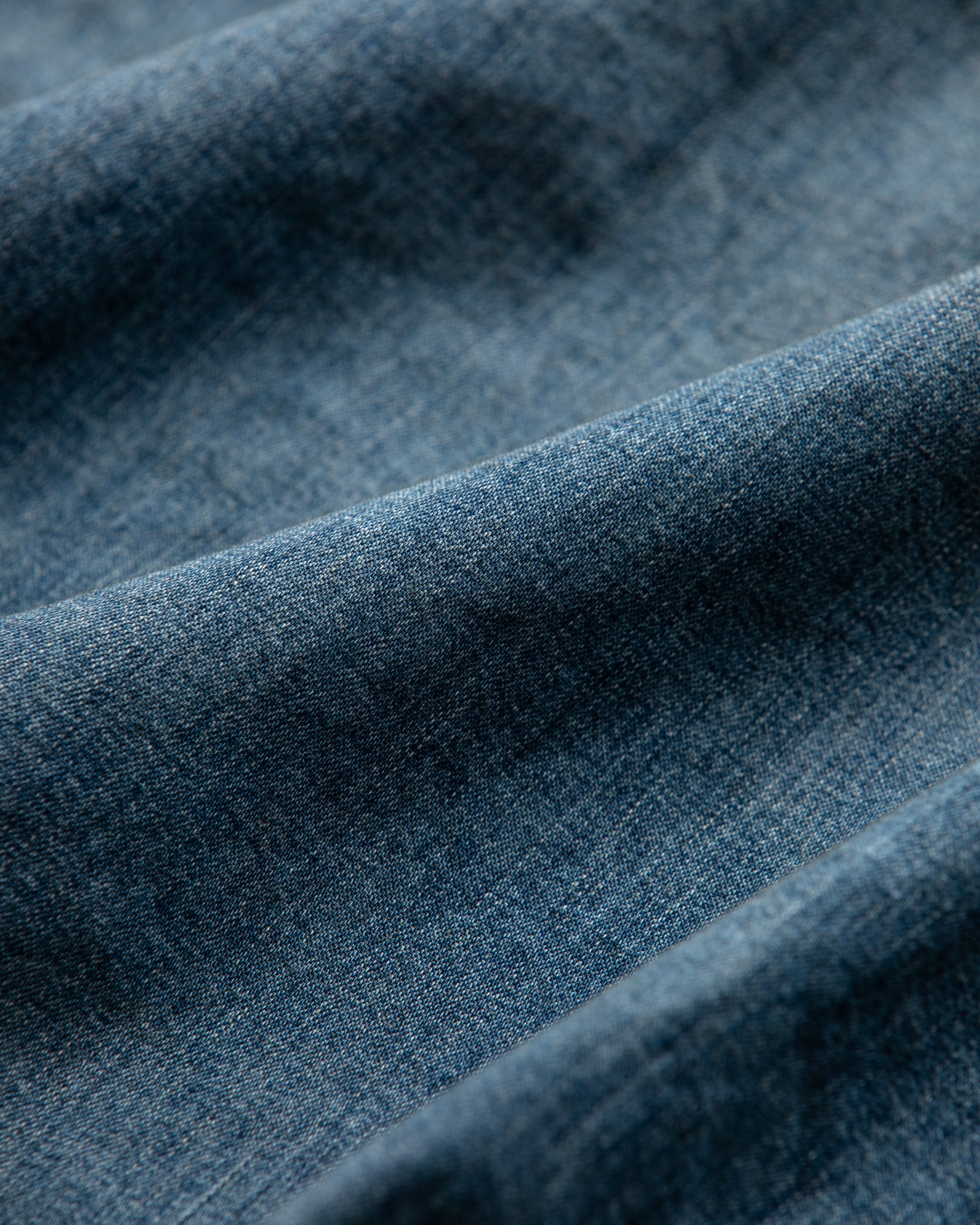 AN315-W LIGHT oz DENIM TUCK LONG SHIRTS INDIGO – ANACHRONORM AN315-W LIGHT oz DENIM TUCK LONG SHIRTS INDIGO – ANACHRONORM