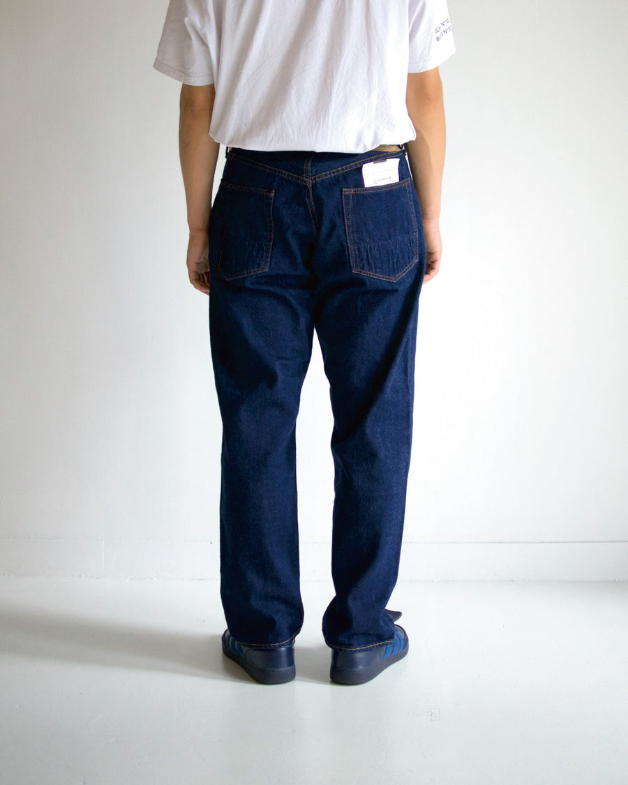 REGULAR TAPERED 5P PANTS INDIGO(ONE WASH) – ANACHRONORM