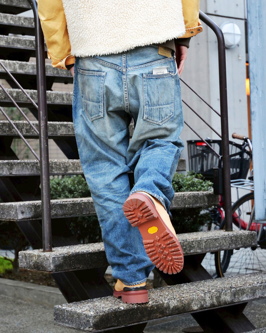 REGULAR TAPERED 5P PANTS INDIGO(FIVE YEAR WASH) – ANACHRONORM