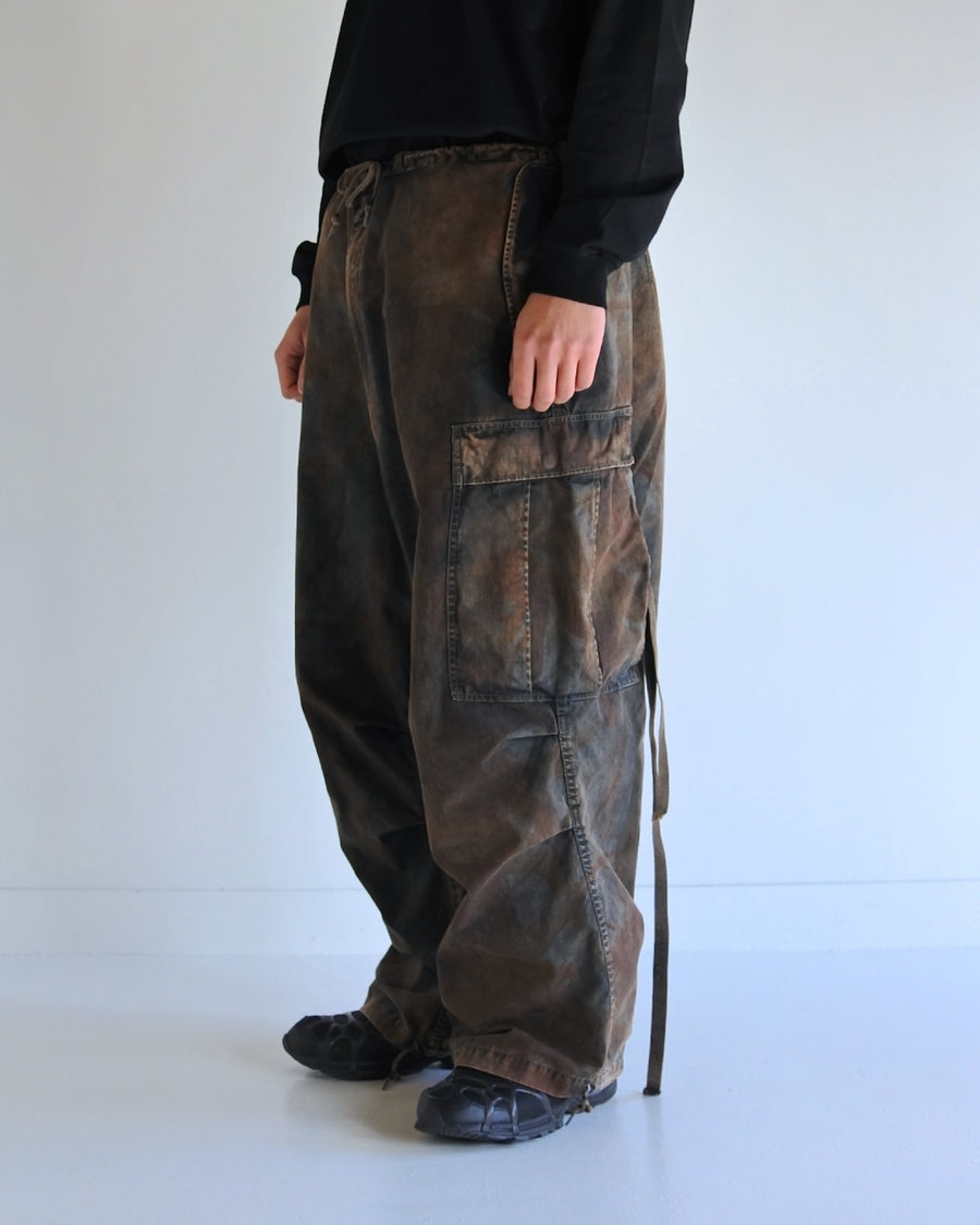 オリジナルリアルツリーを硫化染めしたM-51 タイプフィールドオーバーパンツ