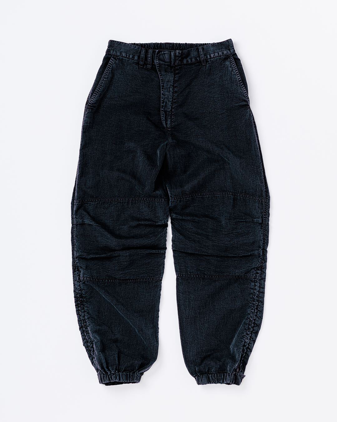 SHADED NYLON EASY PANTS DARK NAVY