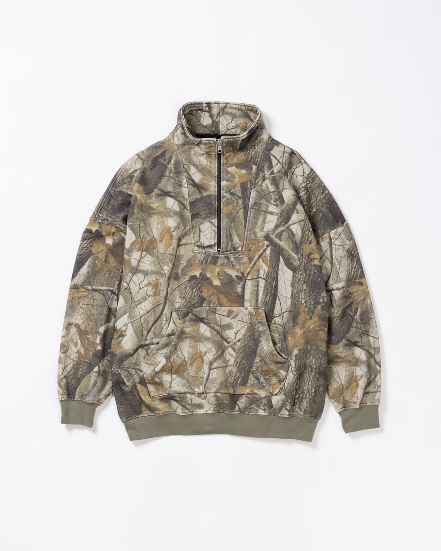 AN375 REALTREE HALF ZIP SWEAT REALTREE – ANACHRONORM