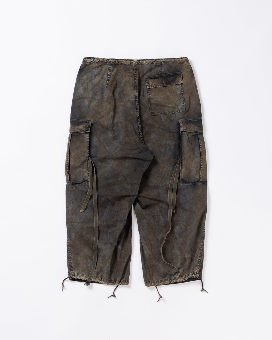 オリジナルリアルツリーを硫化染めしたM-51 タイプフィールドオーバーパンツ