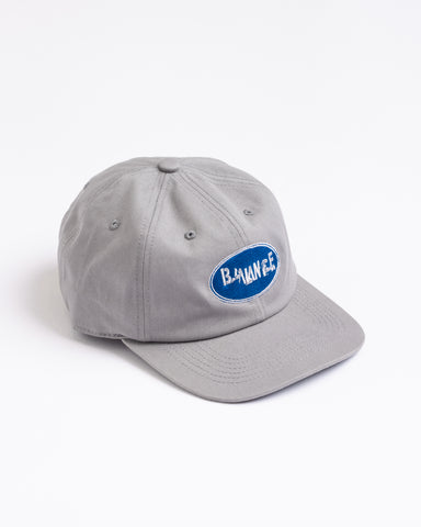 ANNK005 GLITCH EMBROIDERY CAP SILVER GRAY