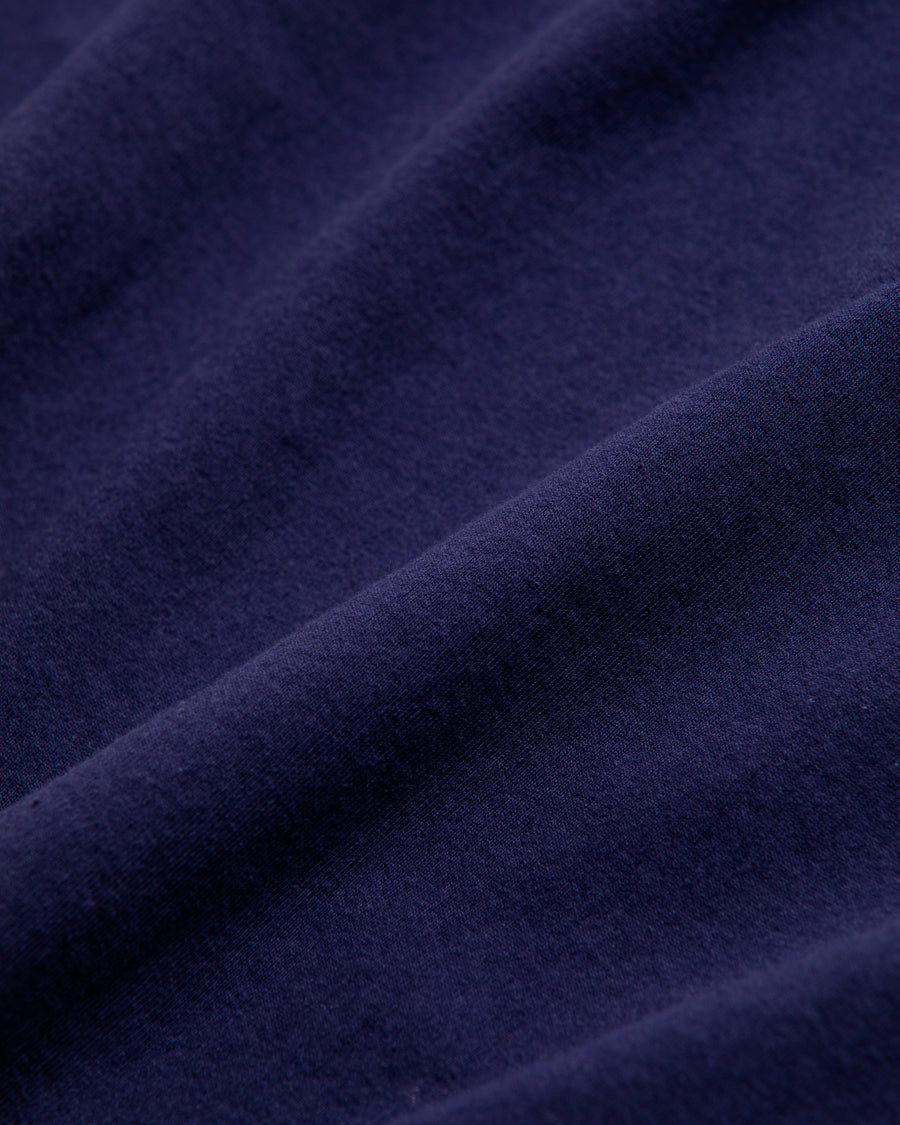 AN366 STICKER MOTIF PRINTED S/S T-S NAVY