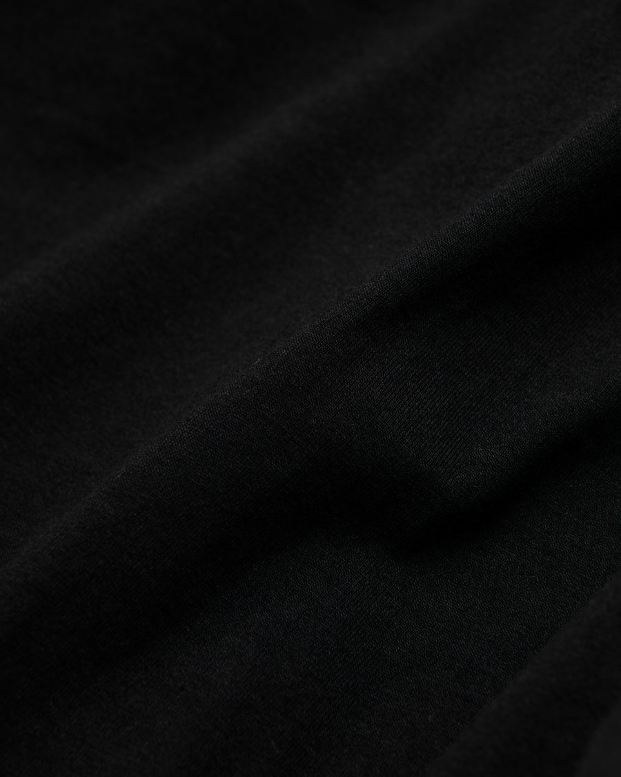 AN367 GRADATION PRINTED S/S T-S BLACK
