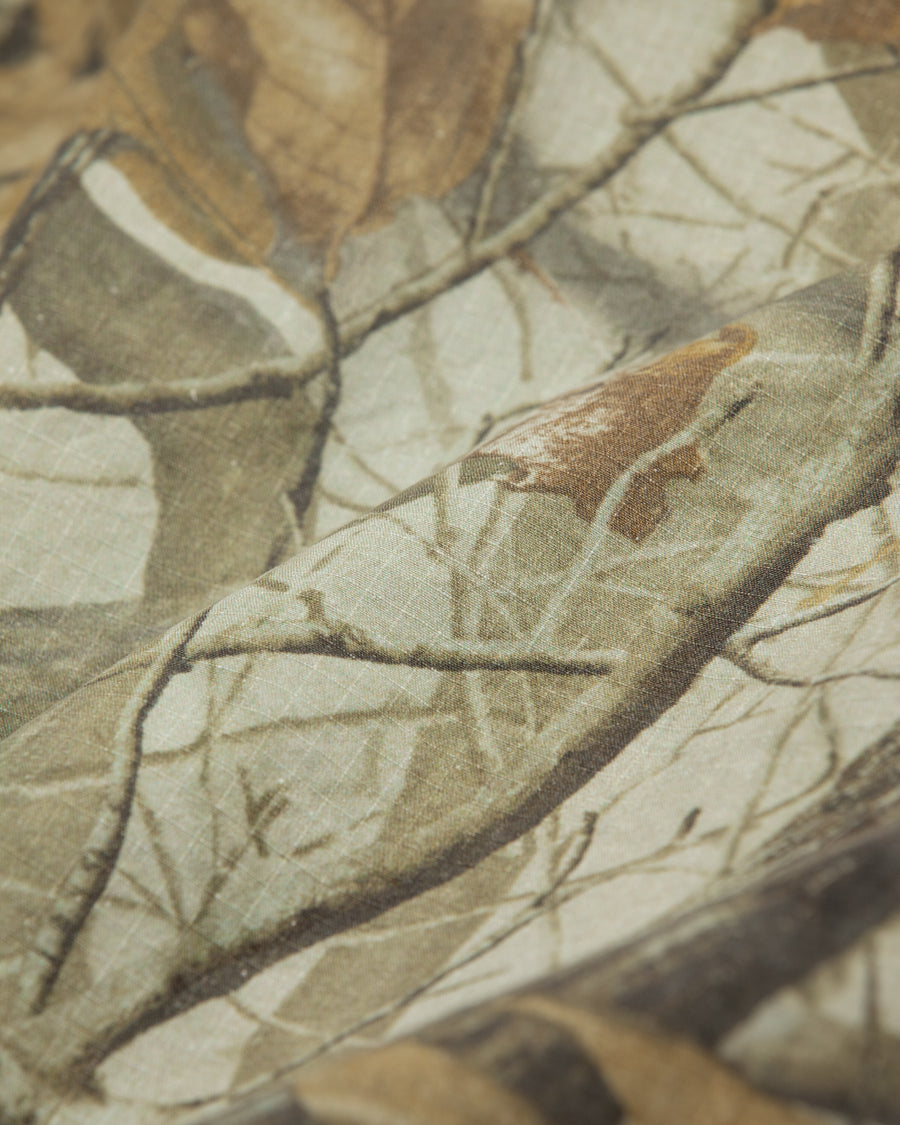 リップストップオリジナルリアルツリー生地を使用したファティーグジャケット