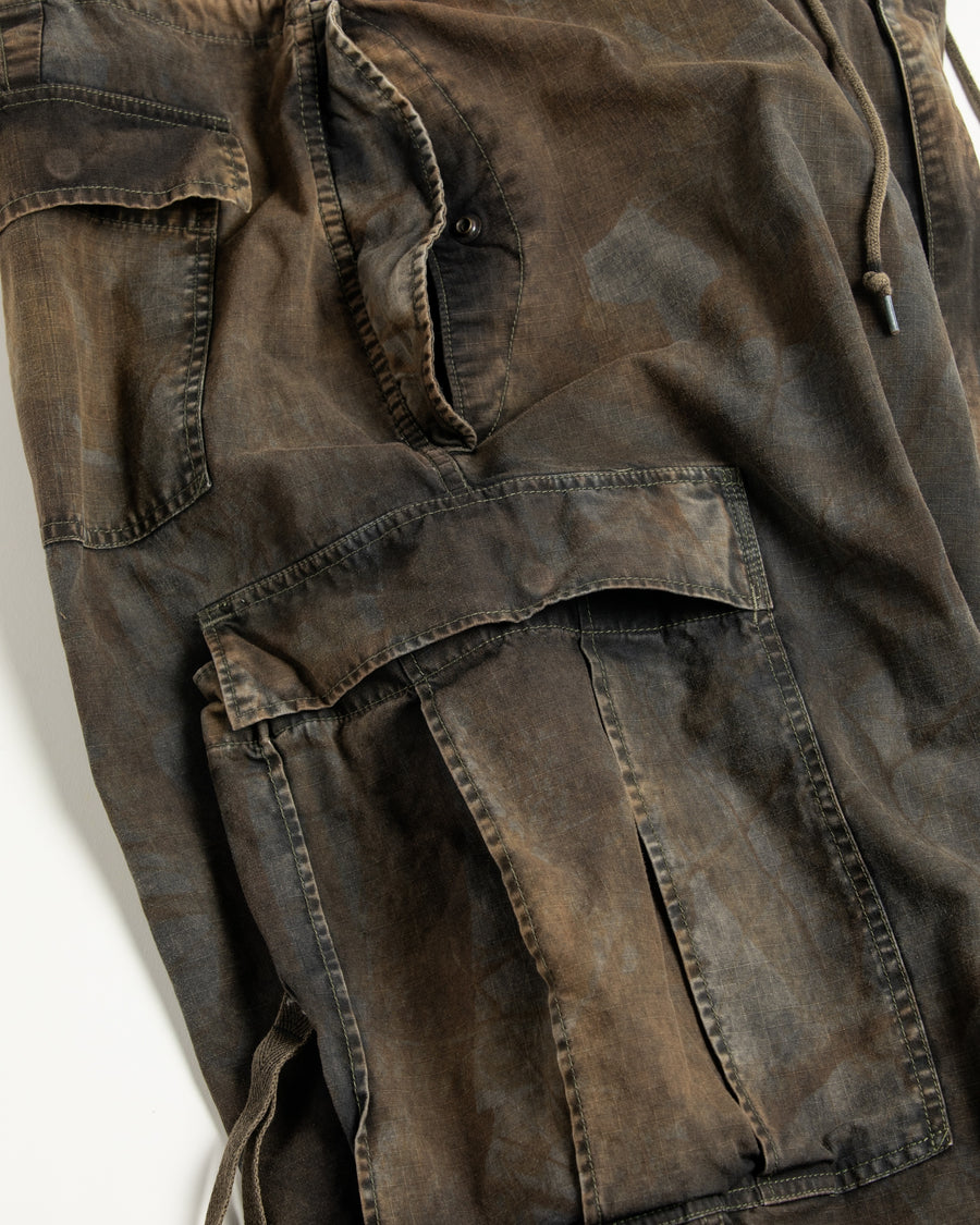 オリジナルリアルツリーを硫化染めしたM-51 タイプフィールドオーバーパンツ