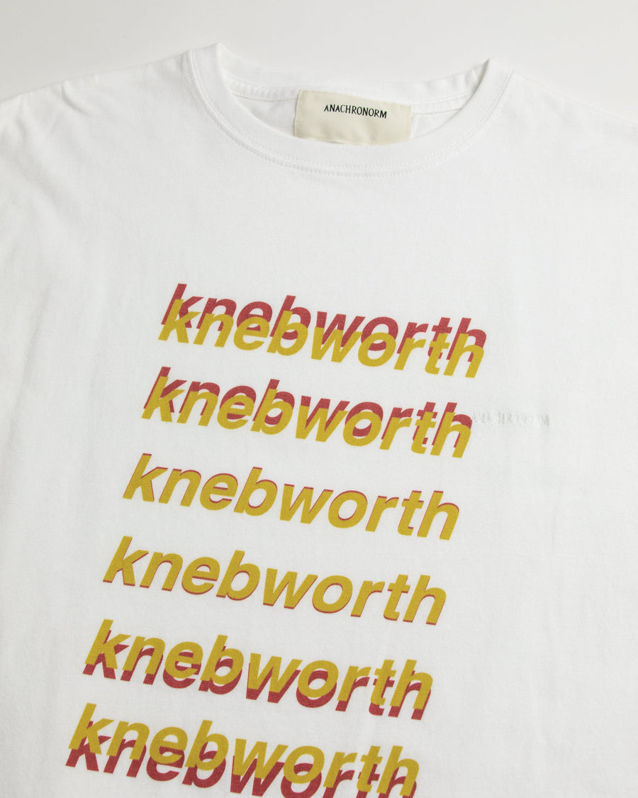 GRADATION PRINTED S/S T-S WHITE