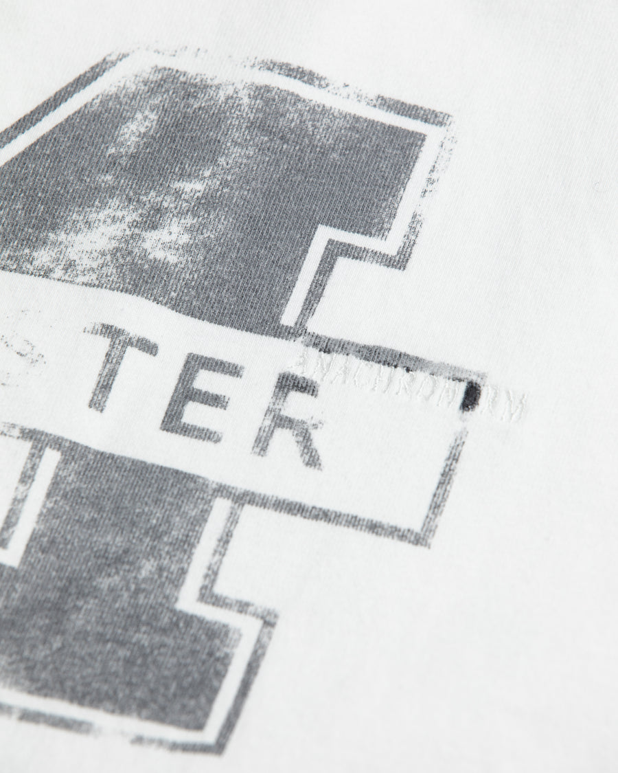AN368 MANCHESTER PRINTED S/S T-S WHITE