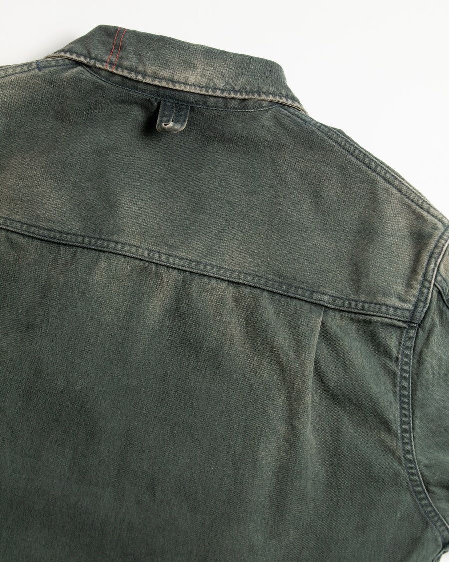 ANACHRONORM /REMAKED DETROIT DUCK JACKET BLACK