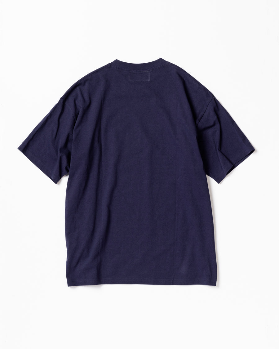 NM-TS09 STANDARD EMB S/S T-S NAVY
